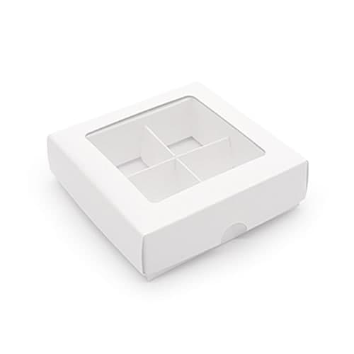 Коробка sweet bort 4 (125 х 125 х 35 мм) - 10 шт.