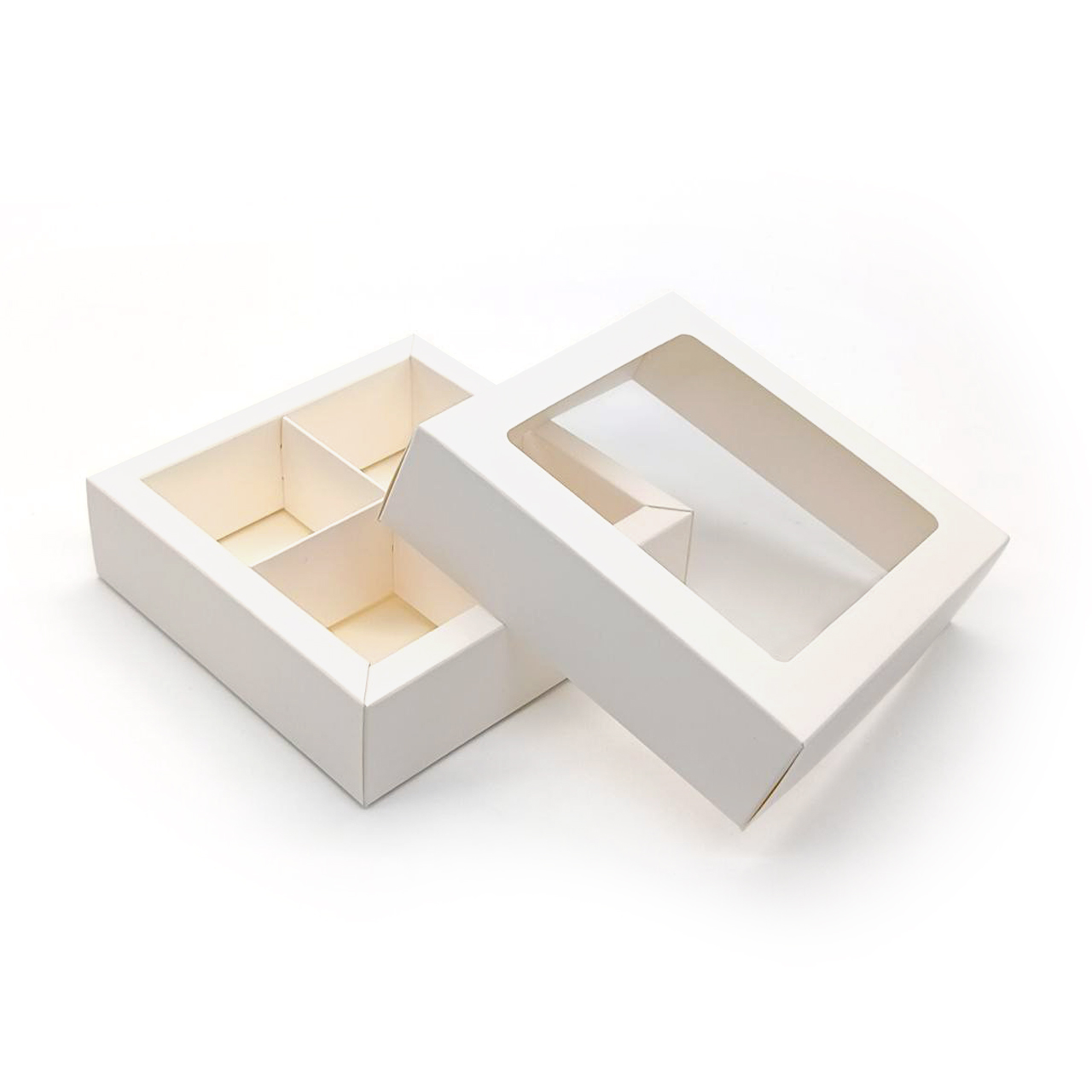 Коробка sweet bort 4 (125 х 125 х 35 мм) - 5 шт.